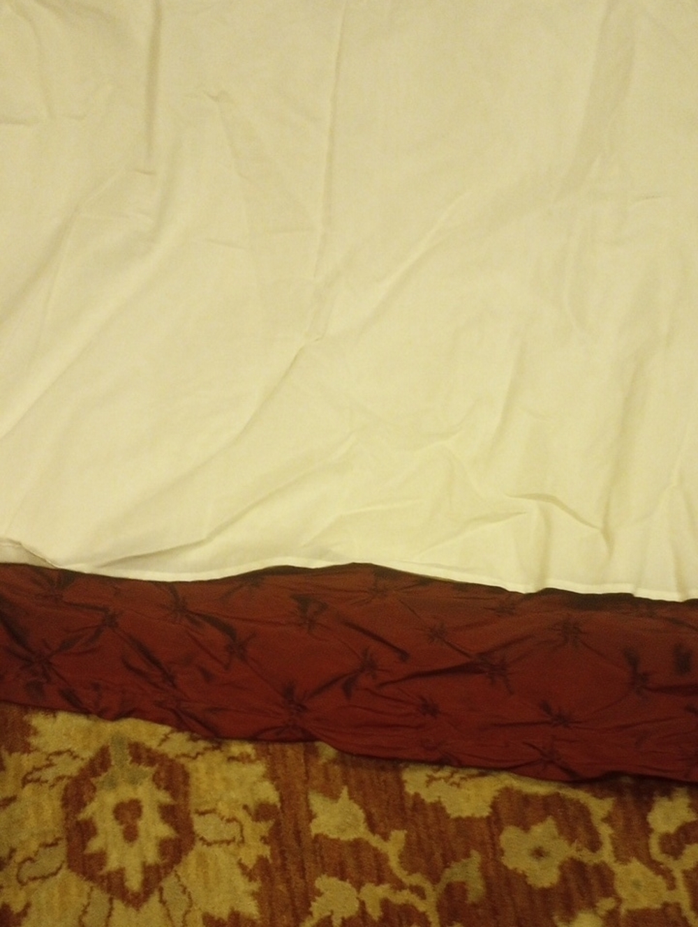 Rich Burgundy and Gold Drapery (This Listing Is For 1 Large Window Only) - Picture 12 of 16